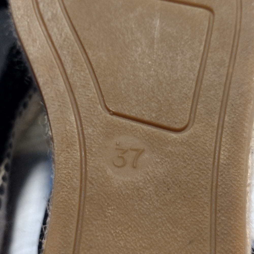 Maeve Black Mesh Espadrille Flats with Jute Sole - Picture 9 of 12